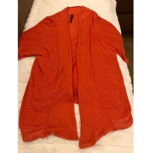 🏝️SUMMER🏝️ Coral Textured Open Front Light Cardigan Knit | Medium